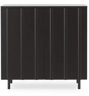 Normann Copenhagen Rib Kabinett Myk Sort